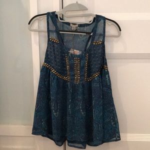 Urban Outfitters Blue tank